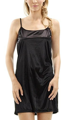 Women's Basic Satin Camisole Full Slip - Shop Lev