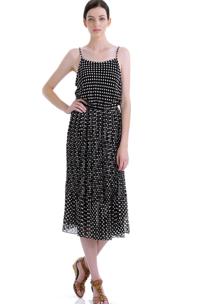Polka Dot Midi Dress - Shop Lev
