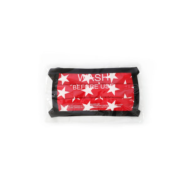 6 Pack Star Print Washable Cotton Face Mask