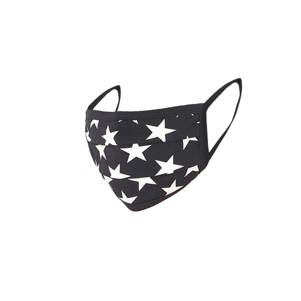 6 Pack Star Print Washable Cotton Face Mask
