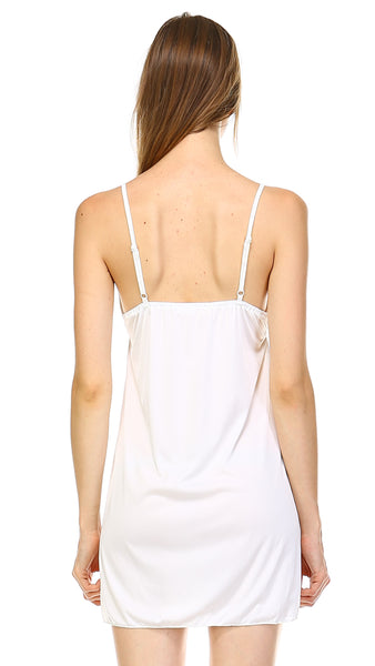 Women's V Neck Netty Strap Connection Full Slip - Shop Lev