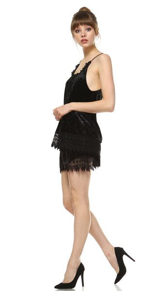 Women's Velvet Tap Short - Shop Lev