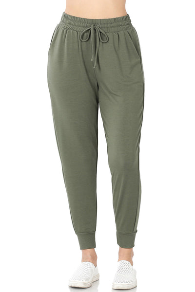 Women's French Terry Jogger Sweatpants with Pockets