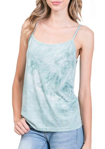 tie dye knit camisole - Shop Lev