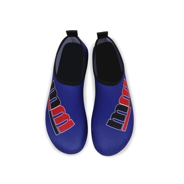 Men and Women a Slip On Barefoot Quick-Dry Beach Aqua Yoga Water Shoes (MM/Purple)