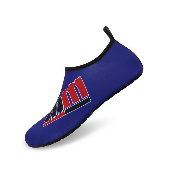 Men and Women a Slip On Barefoot Quick-Dry Beach Aqua Yoga Water Shoes (MM/Purple)