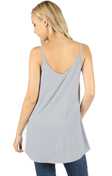 Women Reversible flare camisole tank top - Shop Lev