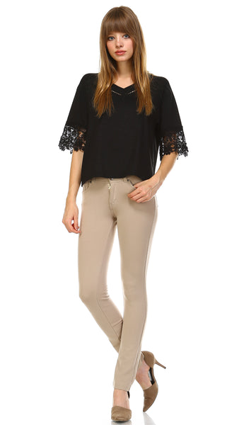 V Neck BOHO Top - Shop Lev