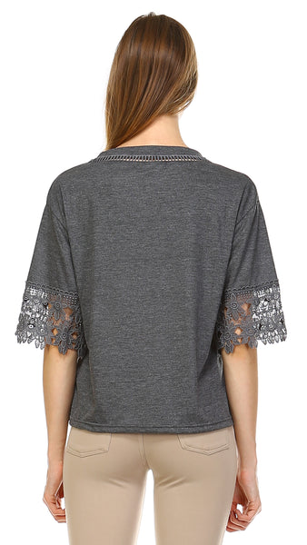 V Neck BOHO Top - Shop Lev