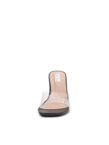 Single Braided Strap High Chunky Heeled Sandals