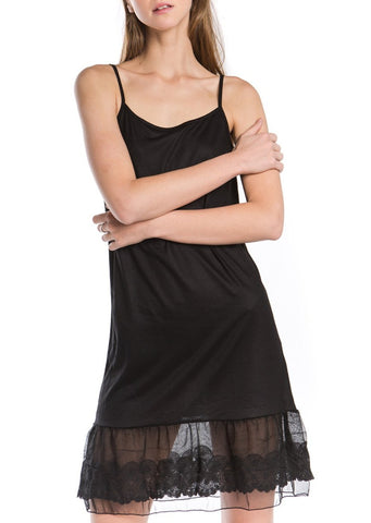 Women's Circle Lace Knit Full Slip with Adjustable Straps - Shop Lev